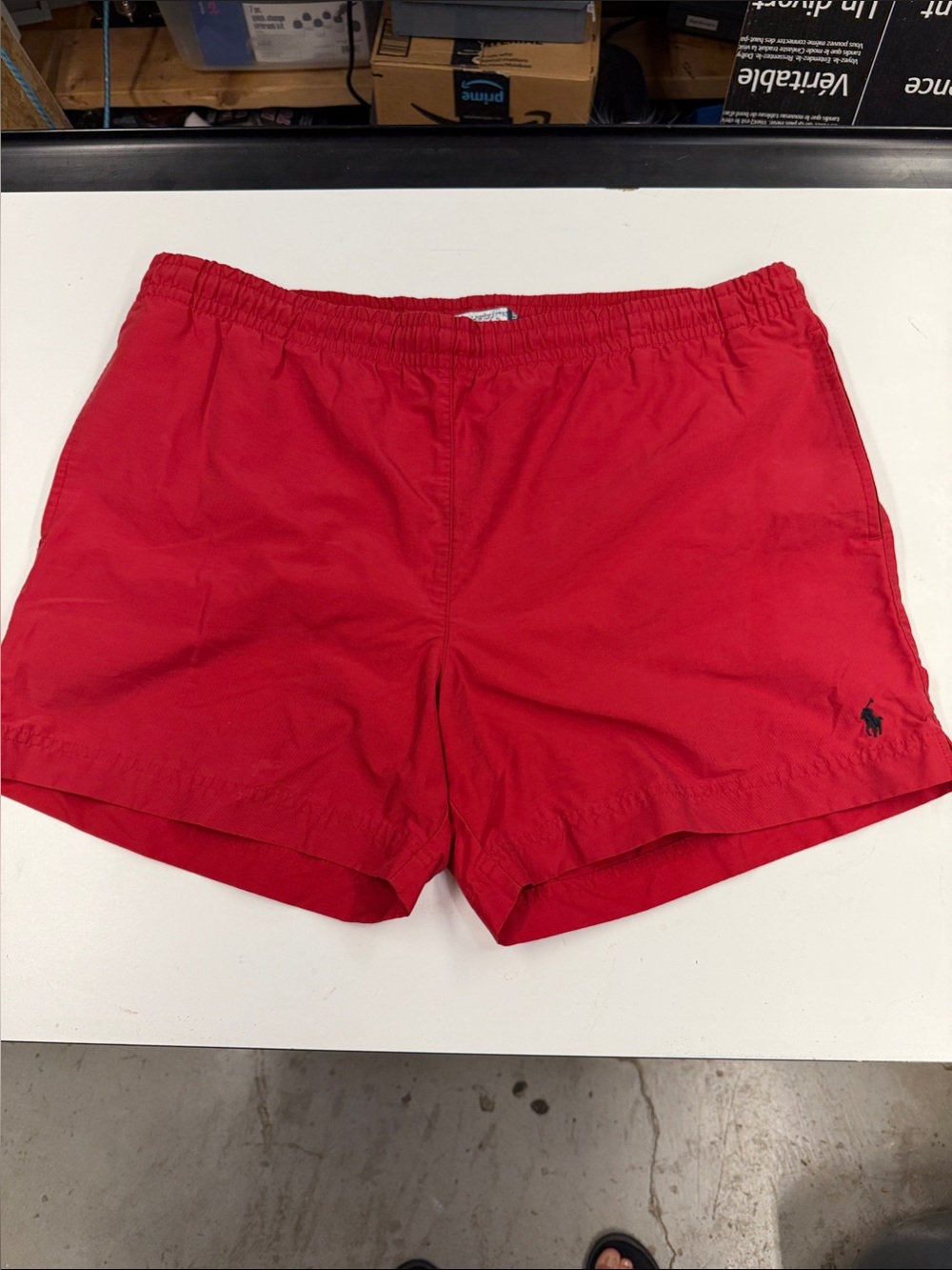 Ralph Lauren Red Swim Shorts